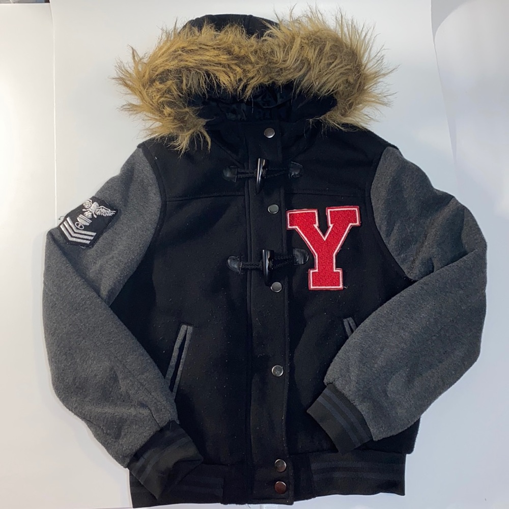 Yoki Bombers Jacket with Hoodie and fur